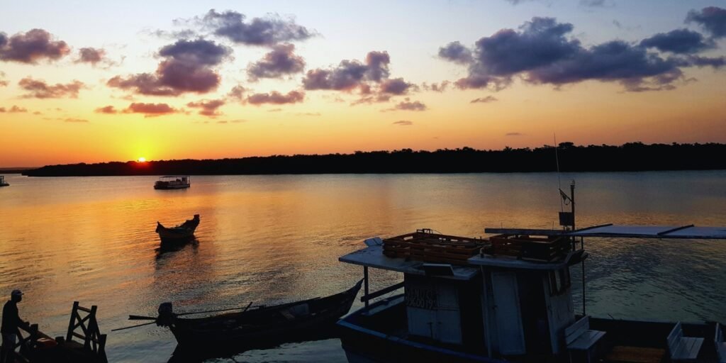 Orla do Pôr do Sol em Aracaju