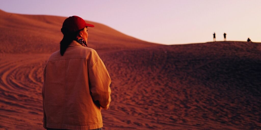 experiências noturnas no deserto