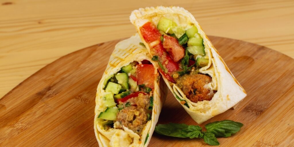 Falafel e shawarma