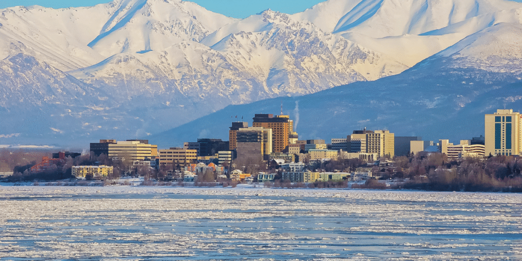  Anchorage: natureza e vida urbana