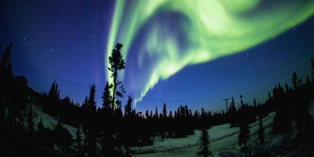 Fairbanks e a Aurora Boreal