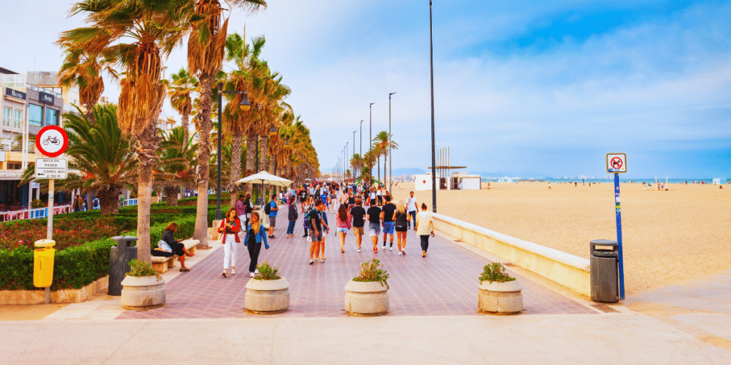 Praias deslumbrantes de Valência