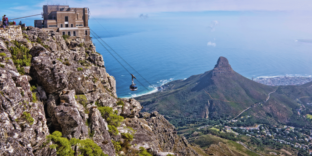 Subida à Table Mountain