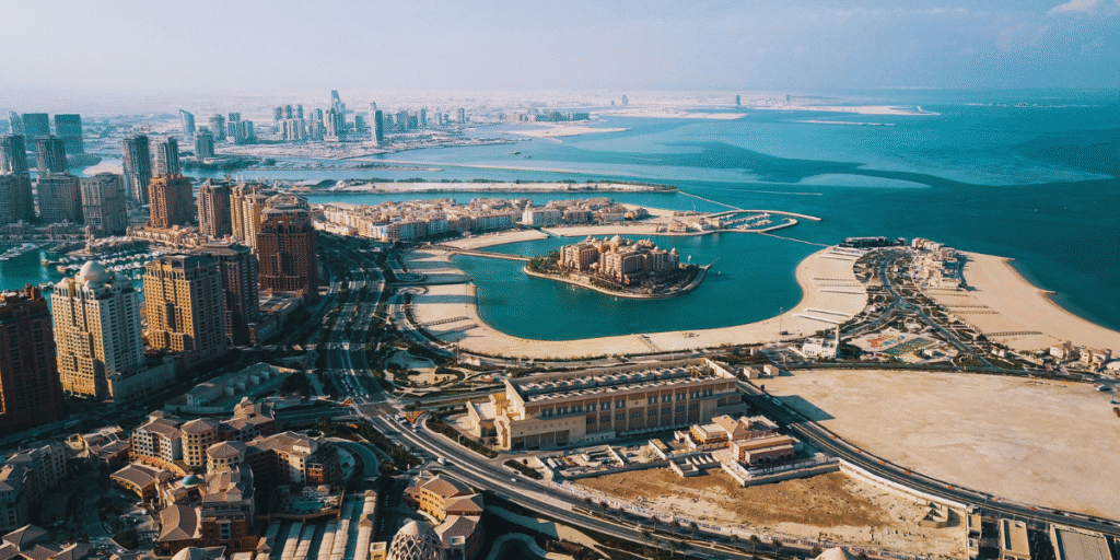 The Pearl-Qatar: luxo e sofisticação à beira-mar