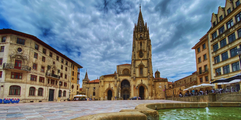 Catedral de San Salvador em Oviedo Espanha