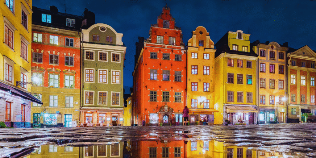 Gamla Stan (Cidade Velha) em Estocolmo