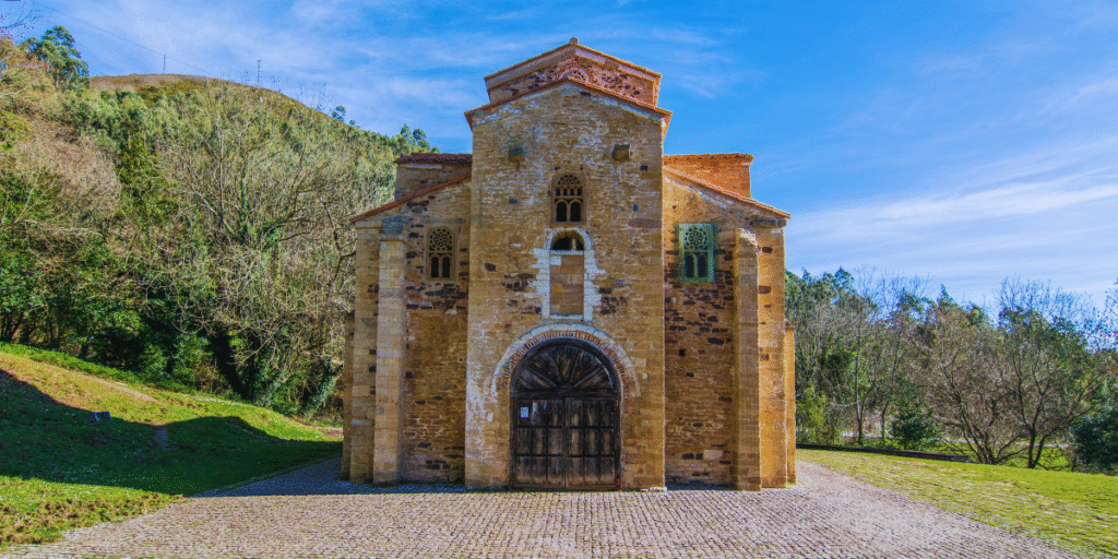 Monte Naranco em Oviedo 